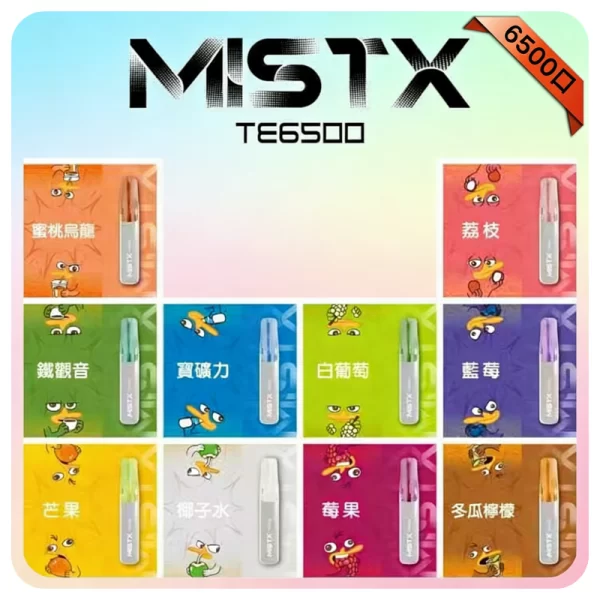 MISTX TE 6500 Puffs
