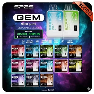 SP2S GEM 9000 Puffs
