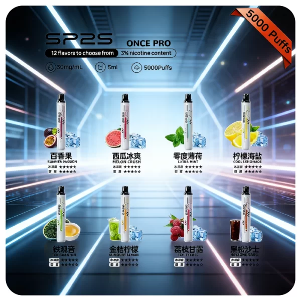 SP2S ONCE PRO 5000 Puffs